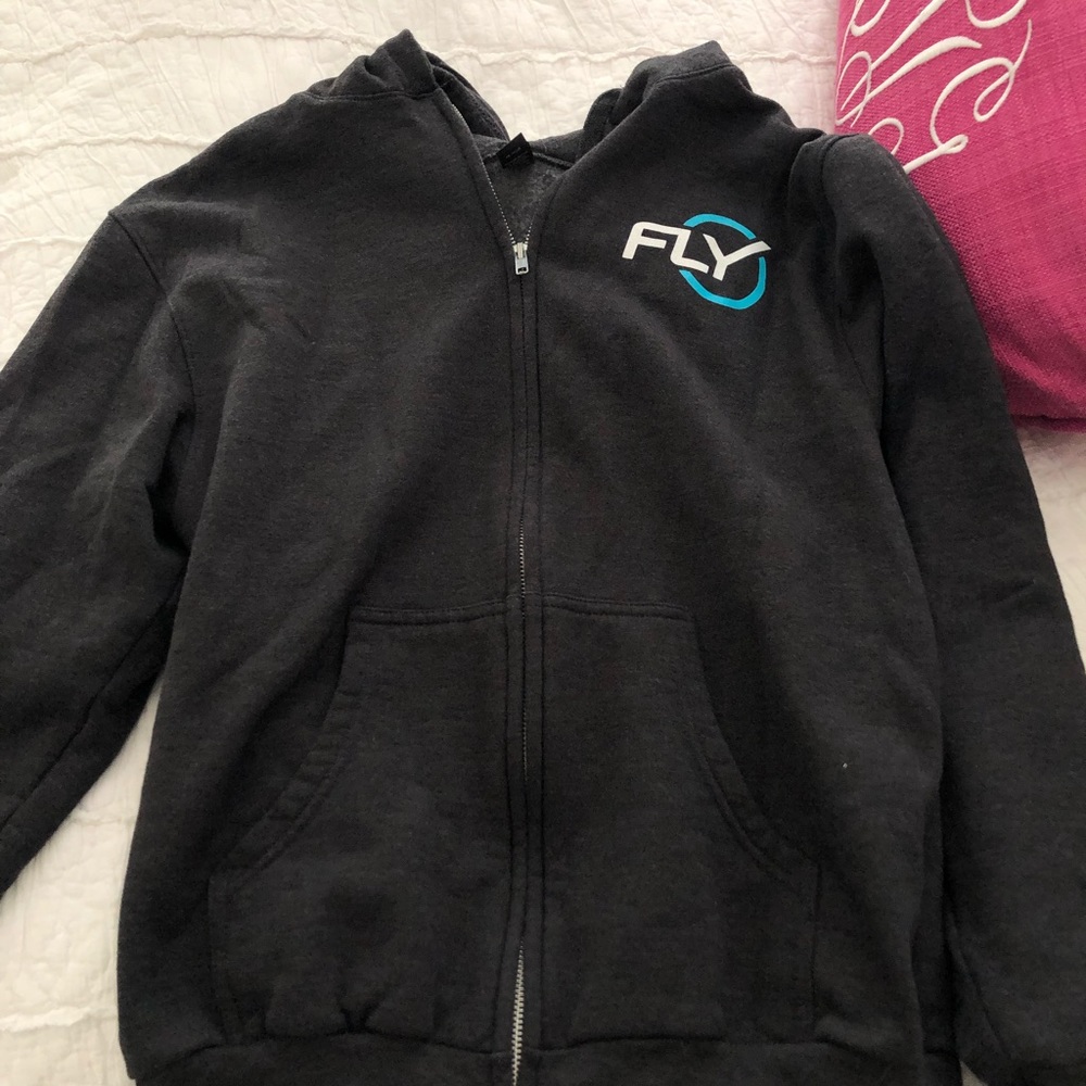 Flywheel sports power up sweatshirt 2017 (zip up)